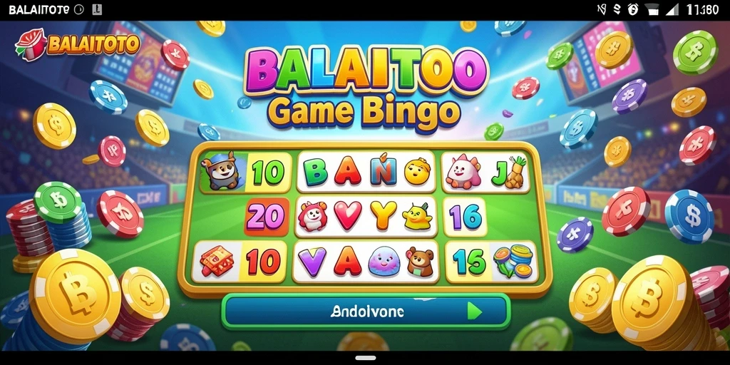 Tampilan gameplay seru dari BALAITOTO dengan suasana Bingo.