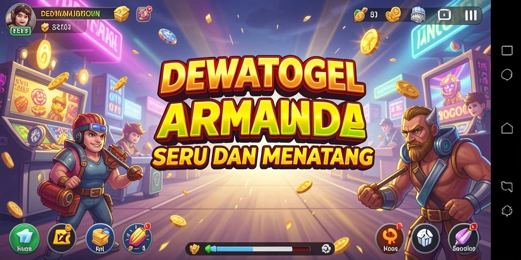 Gameplay seru DEWATOGEL dengan grafis yang menarik.