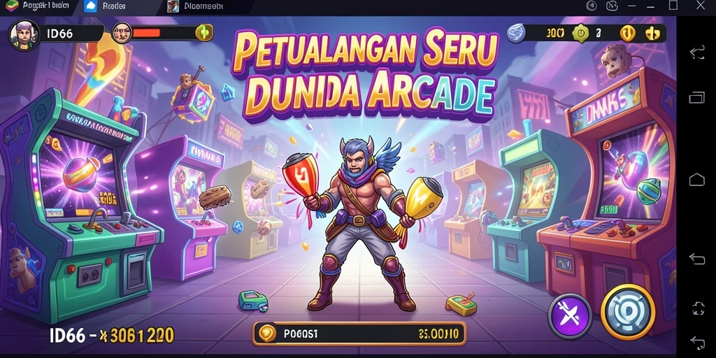Screenshot dari gameplay seru ID66 yang penuh tantangan.