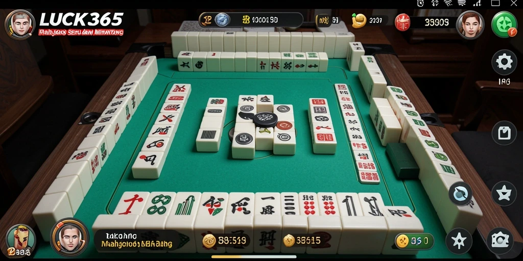 Tampilan gameplay menarik saat bermain <strong>LUCK365</strong> Mahjong.