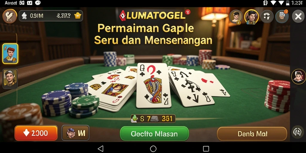Tampilan gameplay LUNATOGEL yang seru dan mengasyikkan.