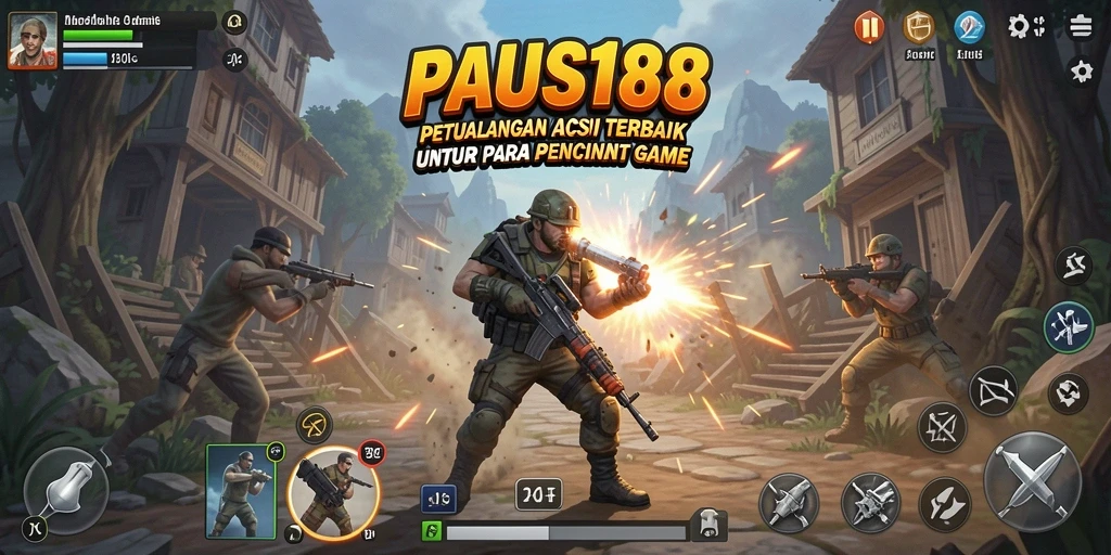 Screenshot PAUS188 menampilkan aksi seru dalam gameplay yang mendebarkan.