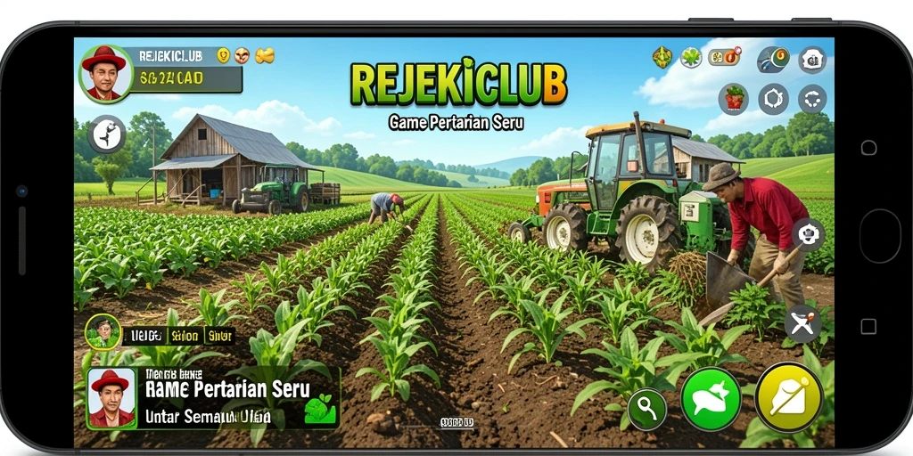 Tampilan gameplay REJEKICLUB yang menawan dan interaktif.