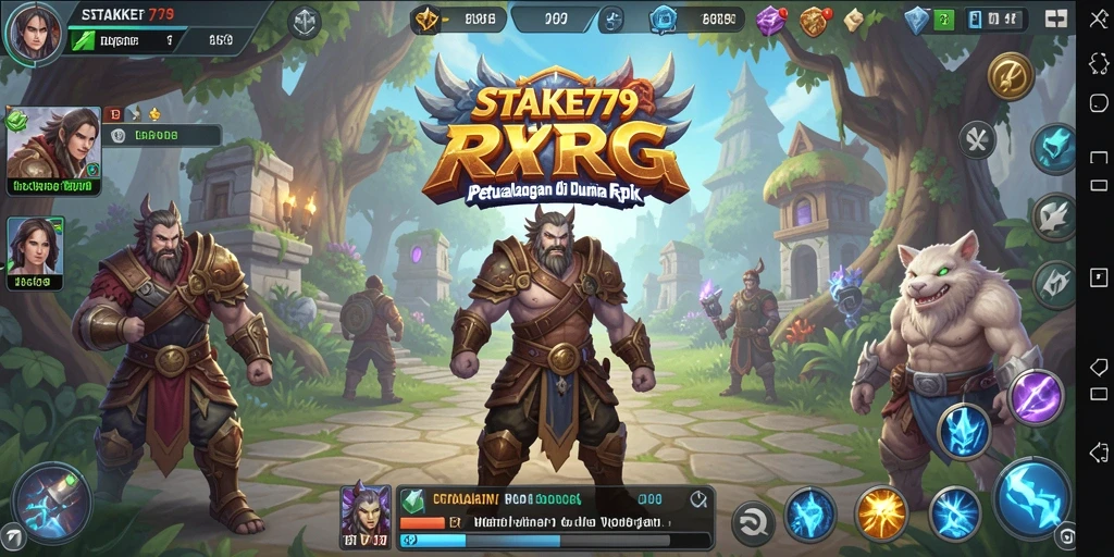 Screenshot gameplay STAKE779 yang menunjukkan aksi RPG yang menarik.