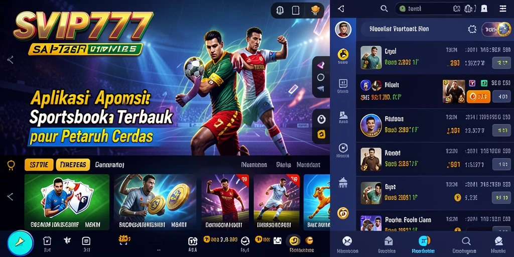 Tampilan menarik dari SVIP777 dalam taruhan olahraga.