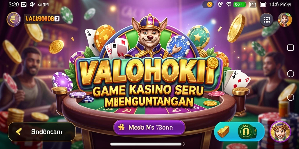 Screenshot VALOHOKI menampilkan gameplay Kasino yang menarik.