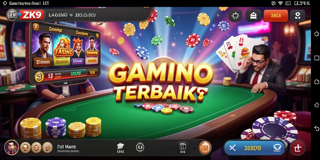 Screenshot gameplay ZK9 menunjukkan aksi seru dan grafik menawan permainan Kasino.